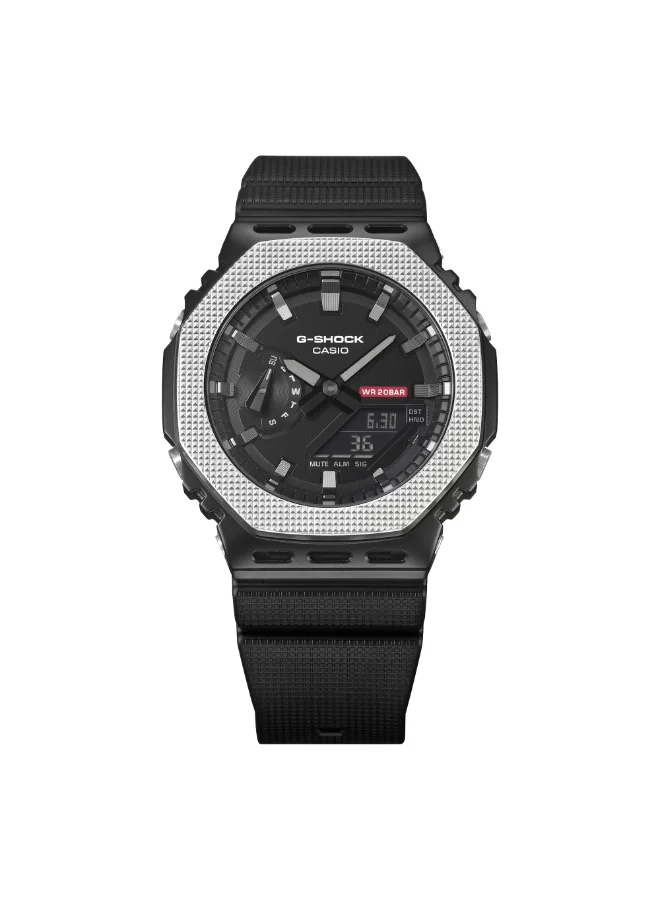G-SHOCK Men's Stainless Steel Analog & Digital Watch GM-2100BM-1ADR - 44.4 mm